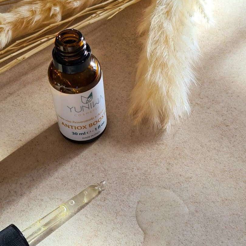Antiox Booster - Siero viso antiossidante - Yuniwa Cosmetics