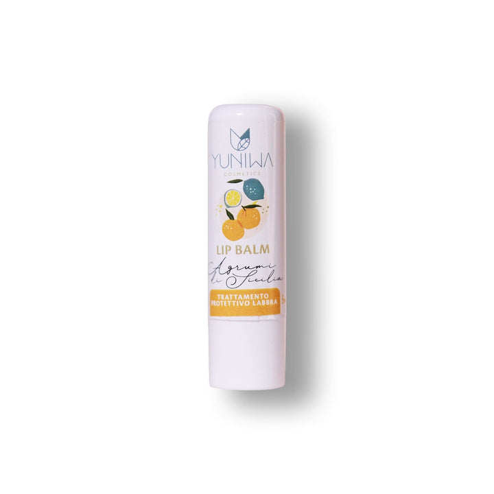 Balsamo Labbra Protettivo - Agrumi di Sicilia - Yuniwa Cosmetics