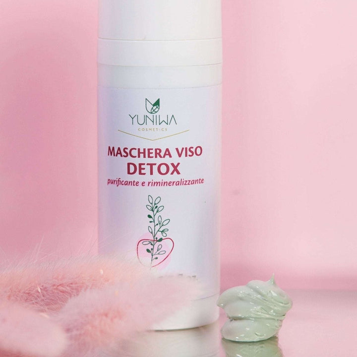 Maschera Viso Detox con Argilla Bianca - Yuniwa Cosmetics