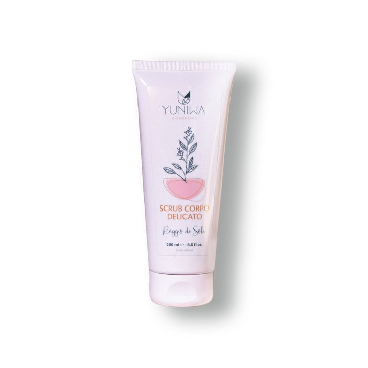 Scrub Corpo Delicato Vaniglia e Mandarino - Raggio di Sole - Yuniwa Cosmetics