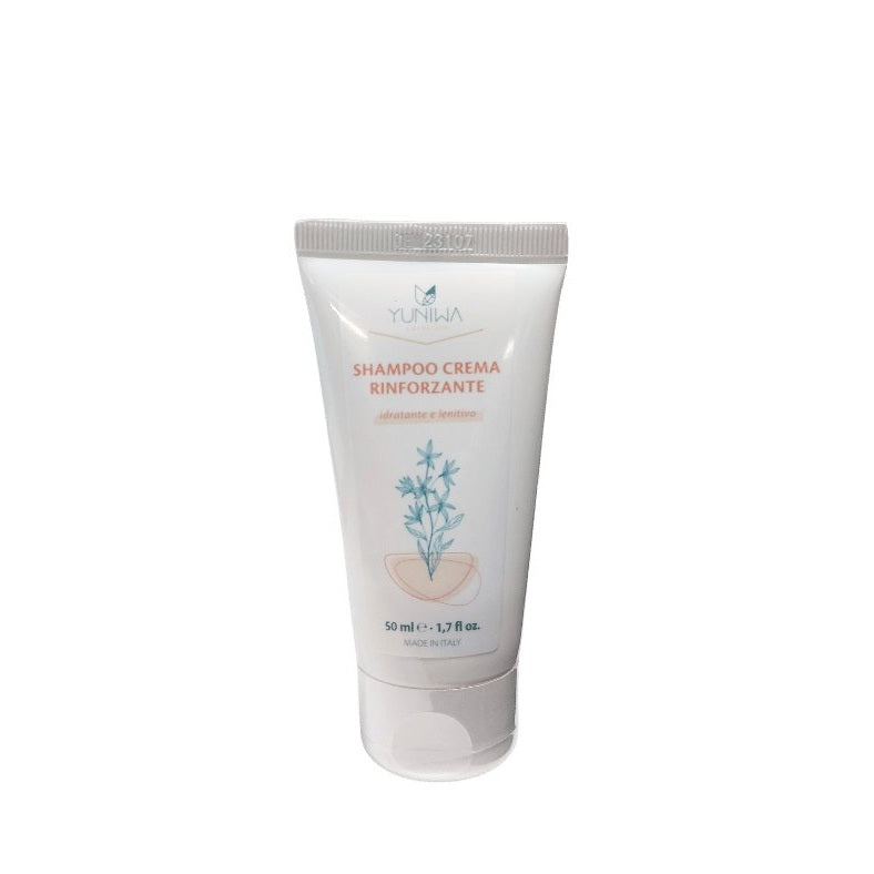 Shampoo Crema Rinforzante - Travel Size 50 ml - Yuniwa Cosmetics