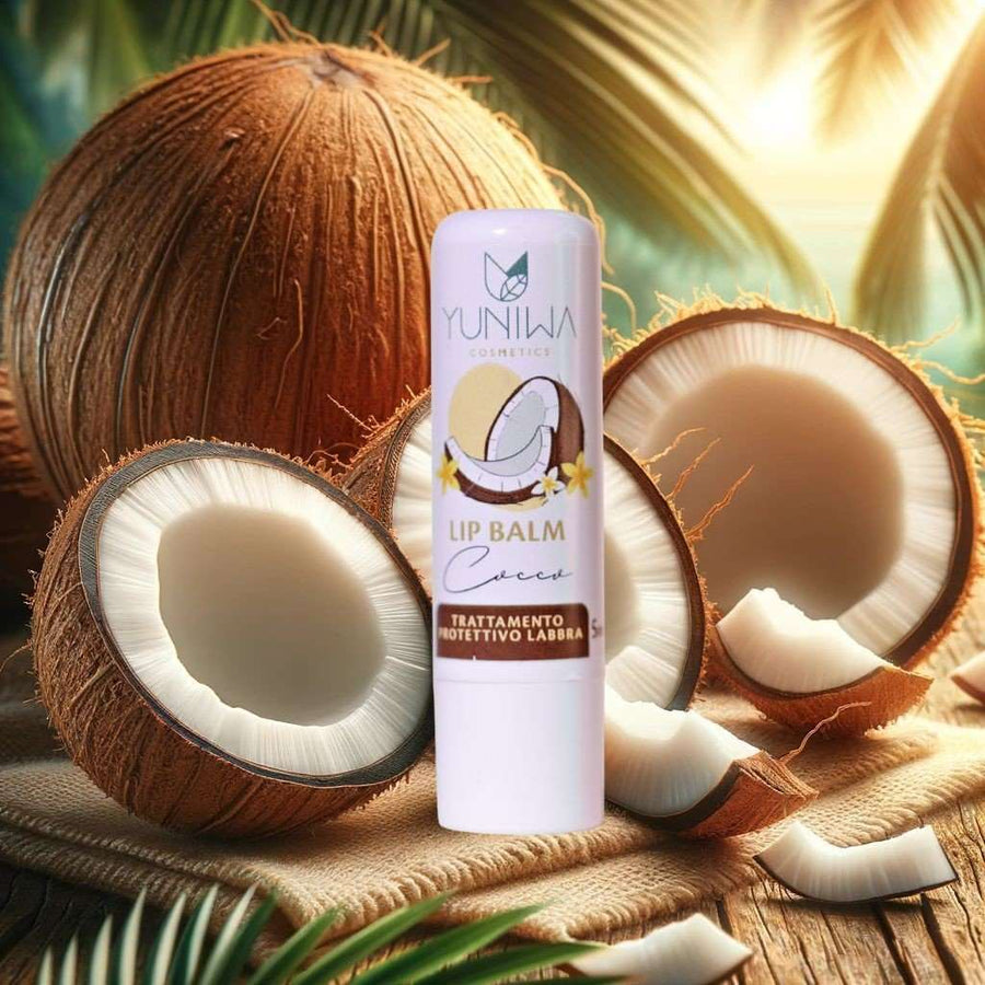 Balsamo Labbra Protettivo - Cocco - Yuniwa Cosmetics