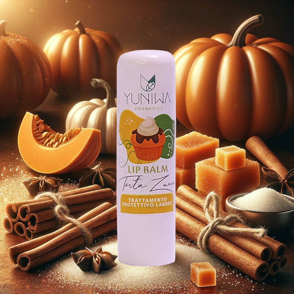 Balsamo Labbra Protettivo - Torta di Zucca - Yuniwa Cosmetics