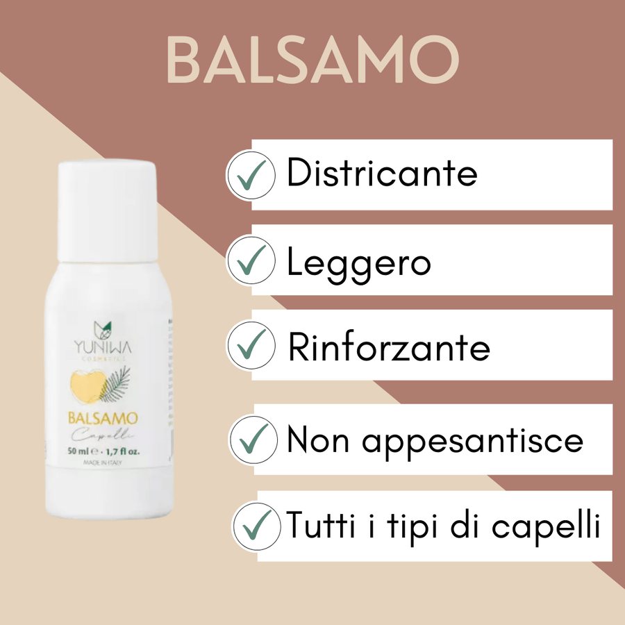 Balsamo rinforzante - Travel Size - Yuniwa Cosmetics