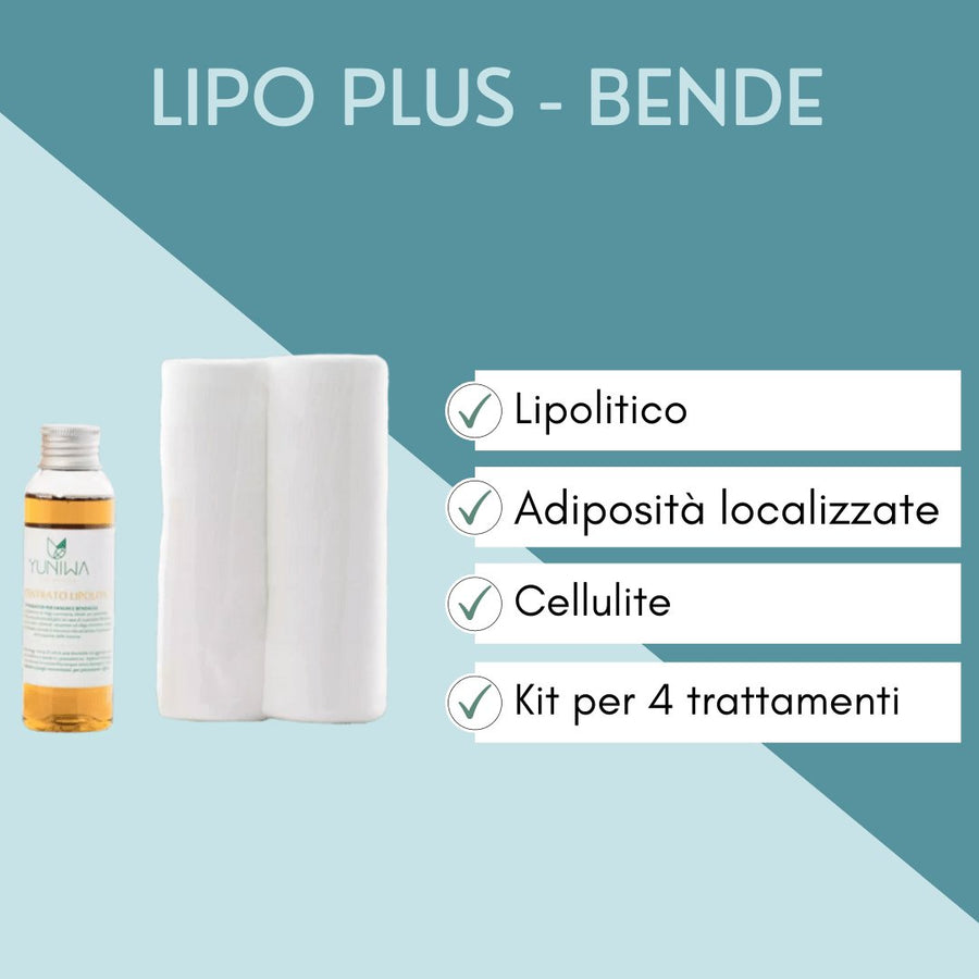 Bendaggi riducenti lipolitici - Slim UP - Yuniwa Cosmetics