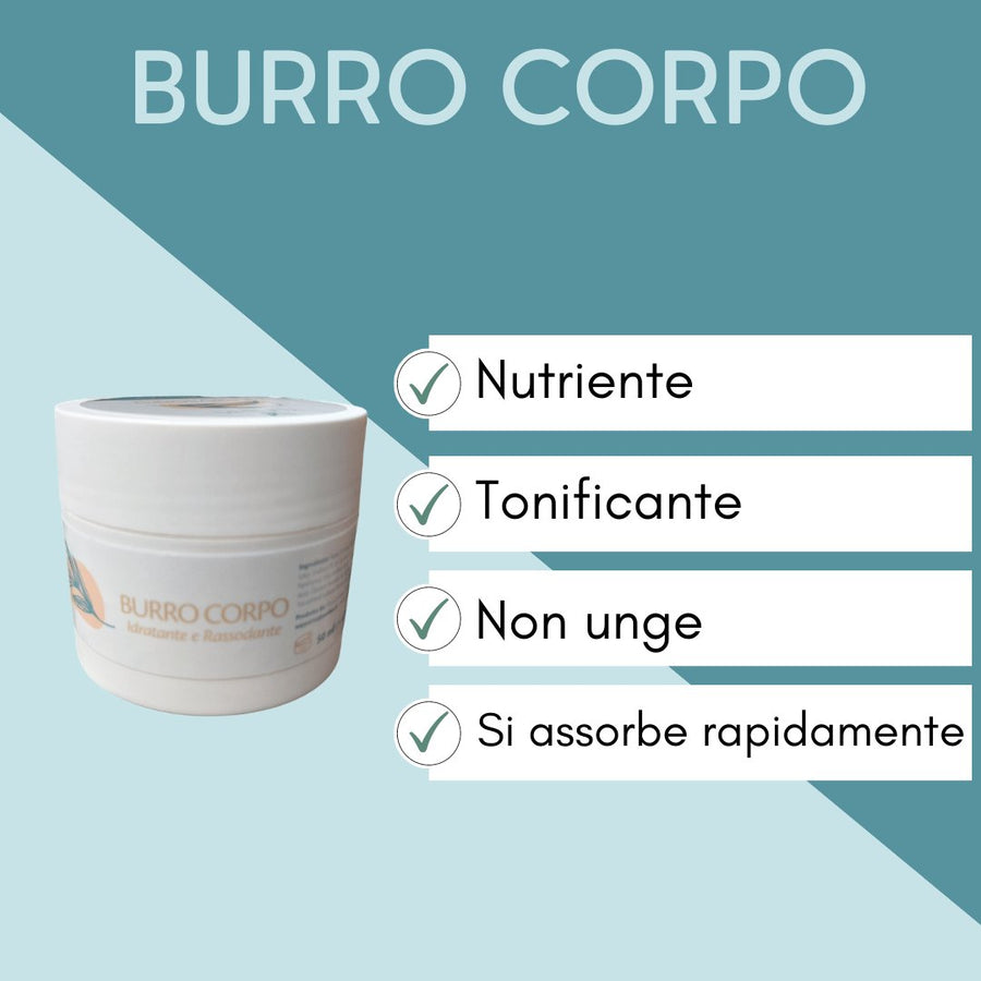 Burro corpo idratante e rassodante - 50 ml - Yuniwa Cosmetics