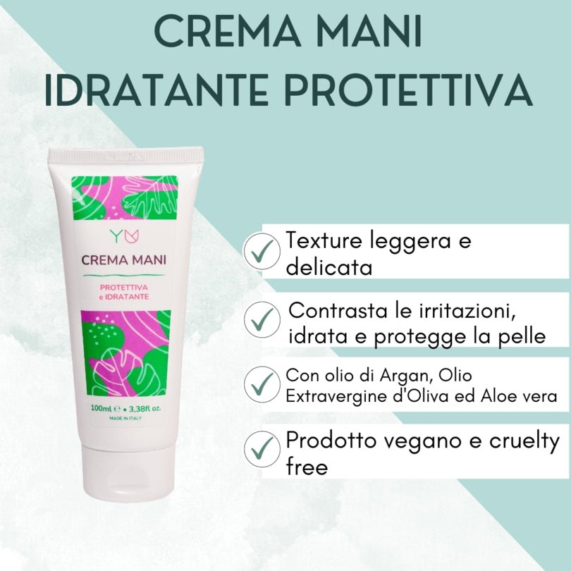 Crema Mani Idratante e Protettiva - Yuniwa Cosmetics