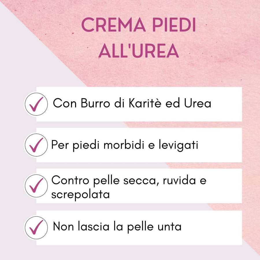 Crema piedi all'urea - Yuniwa Cosmetics