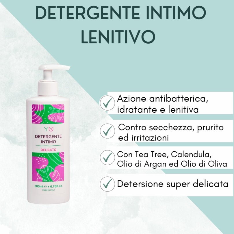 Detergente Intimo Delicato con Calendula e Tea Tree - Yuniwa Cosmetics