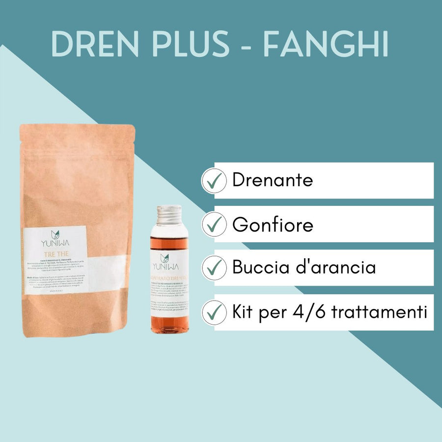 Fanghi drenanti professionali - Dren UP - Yuniwa Cosmetics