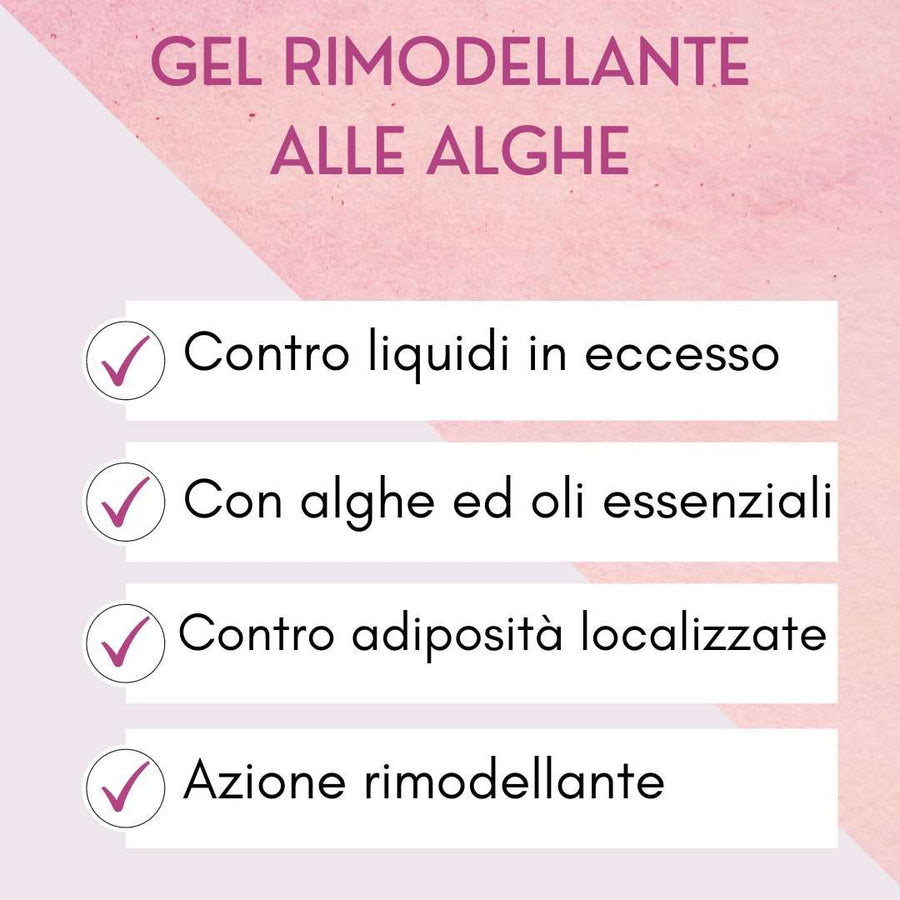 Gel Rimodellante alle Alghe - Yuniwa Cosmetics