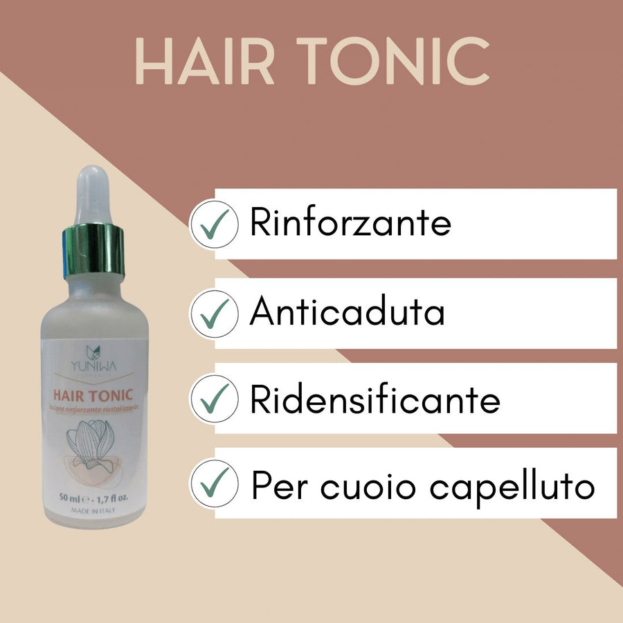 Hair Tonic - Lozione Anticaduta Rinforzante - Yuniwa Cosmetics