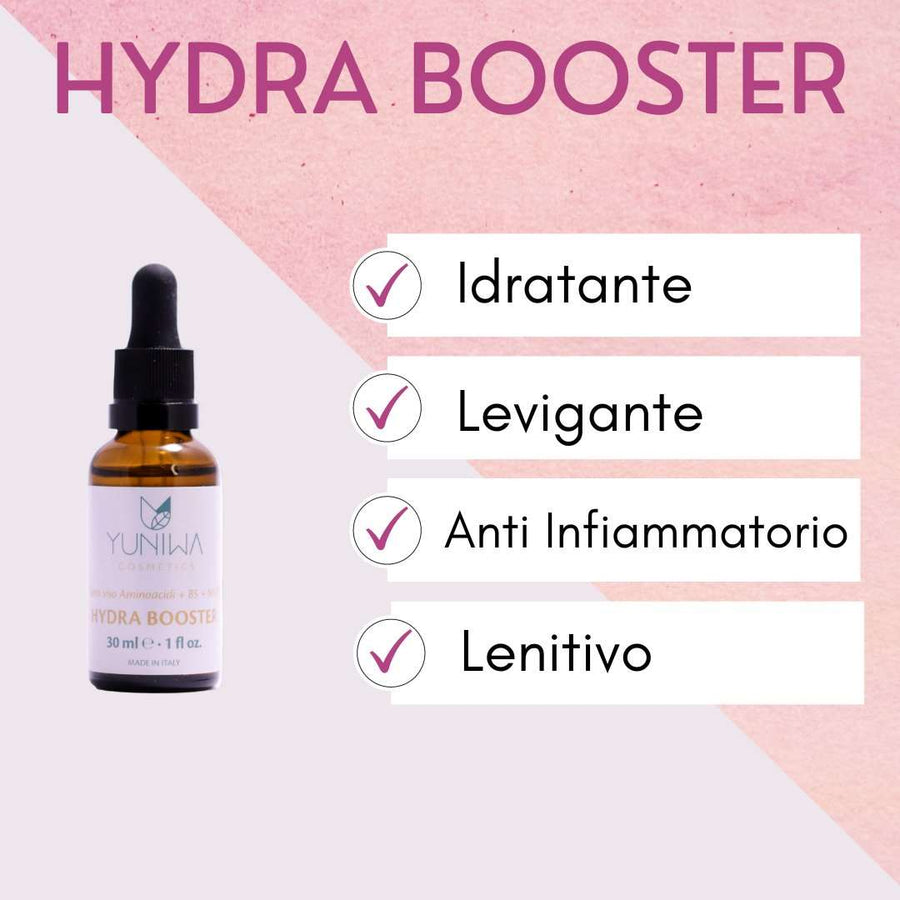 Hydra Booster - Siero viso idratante - Yuniwa Cosmetics