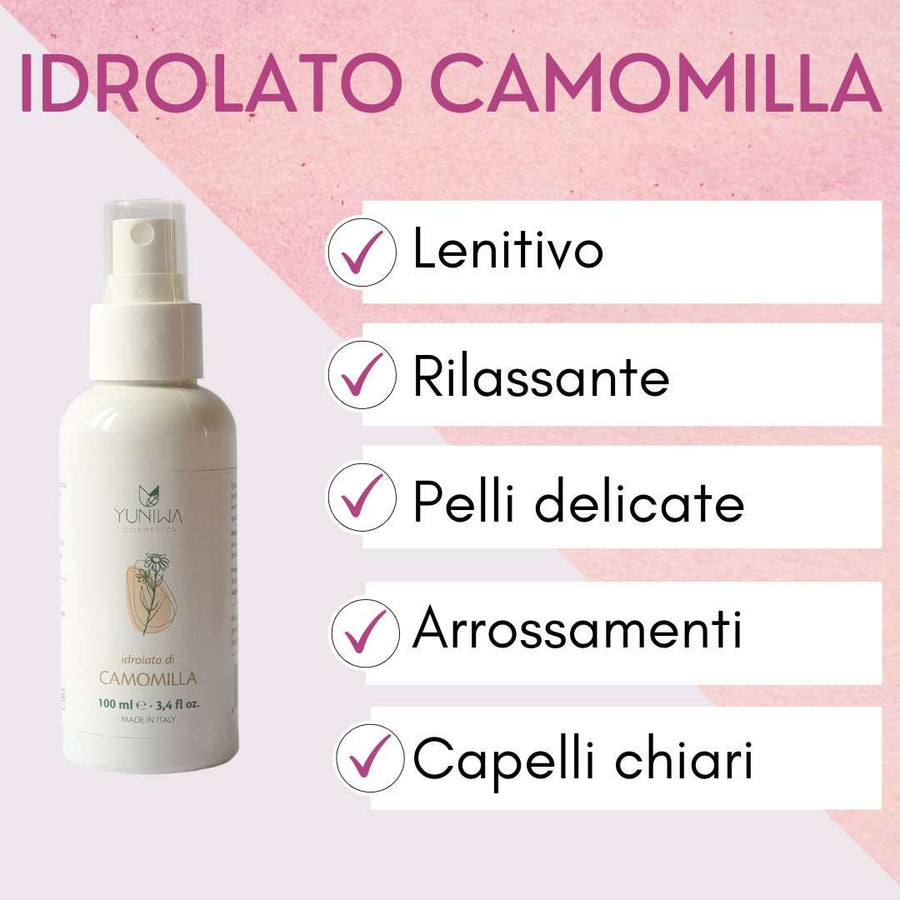 Idrolato di Camomilla - Yuniwa Cosmetics