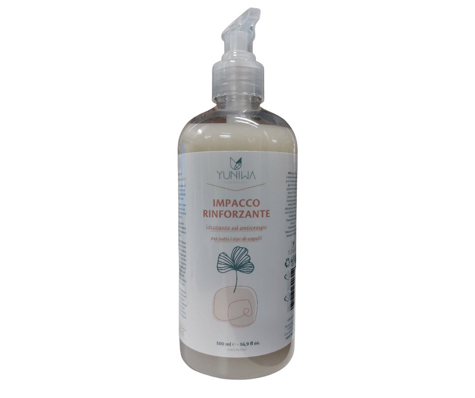 Impacco Rinforzante per Capelli - Family Size - Yuniwa Cosmetics