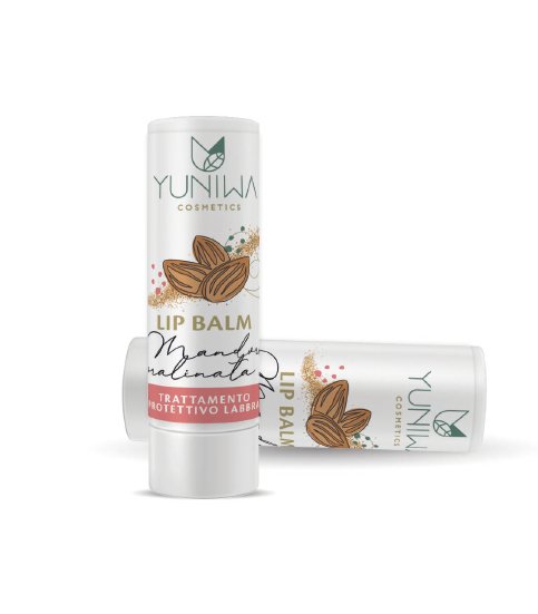 Lipbalm Protettivo - Mandorla Pralinata - Yuniwa Cosmetics