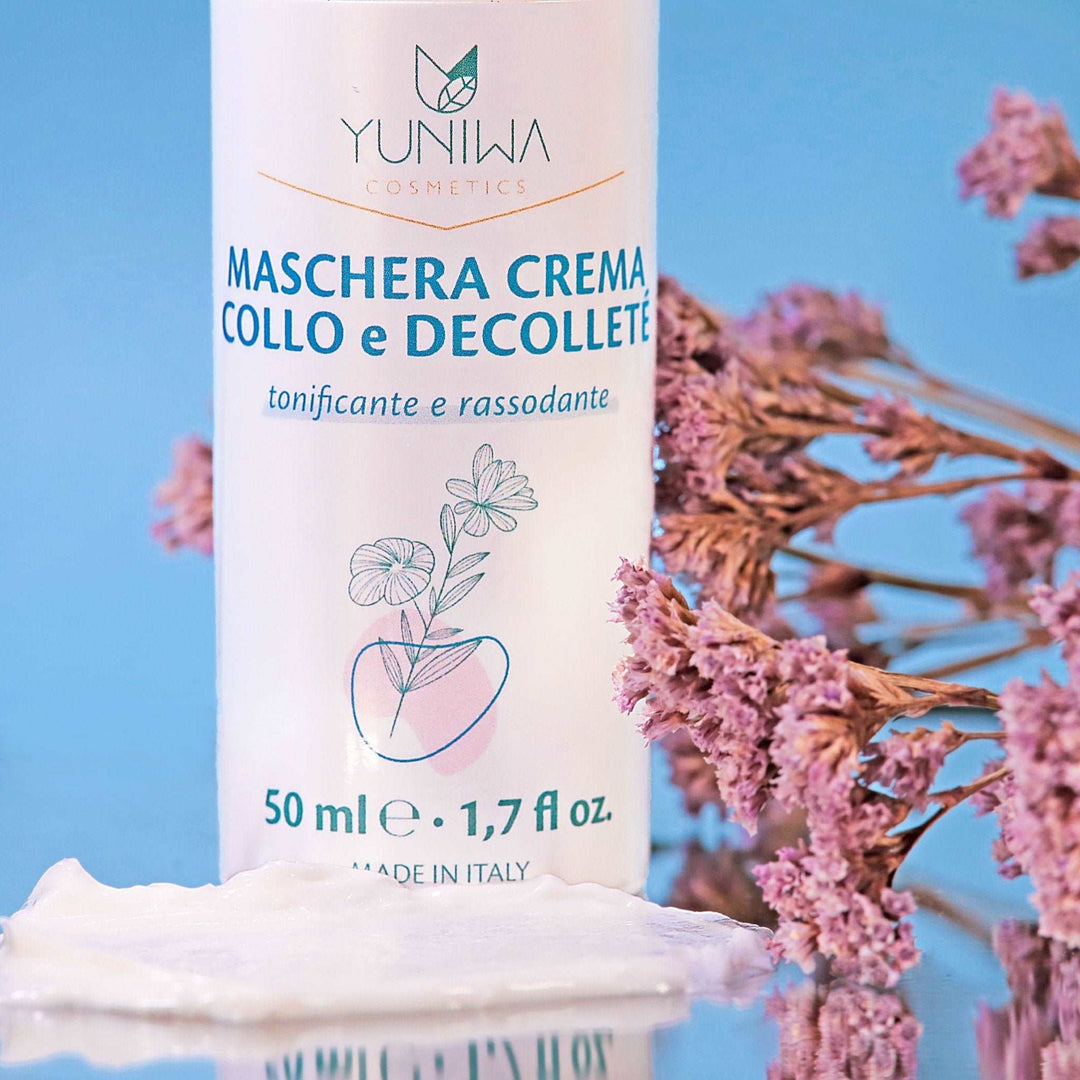 Maschera Crema Collo e Décolleté - Tonificante e Rassodante - Yuniwa Cosmetics