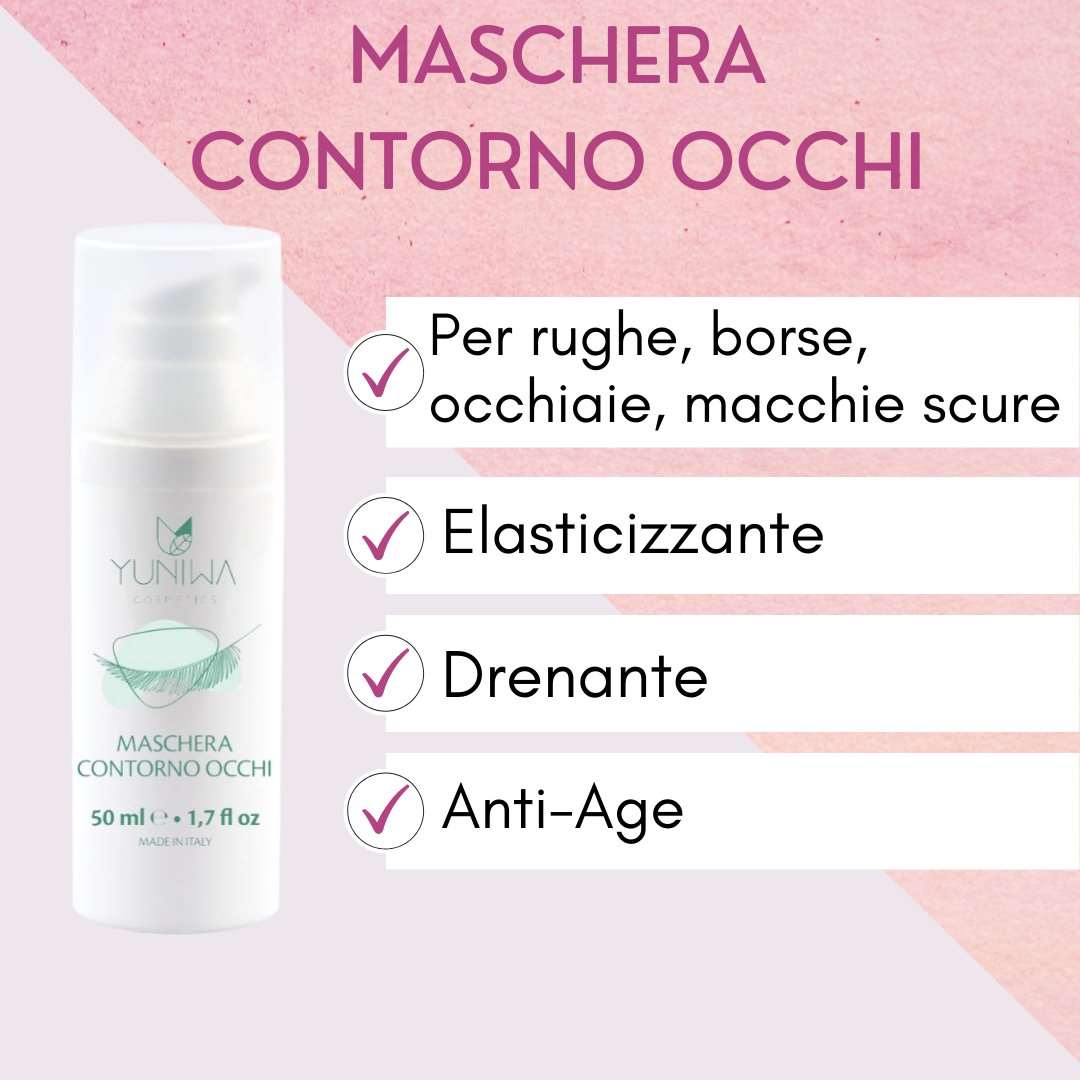 Maschera Crema Contorno Occhi - Yuniwa Cosmetics