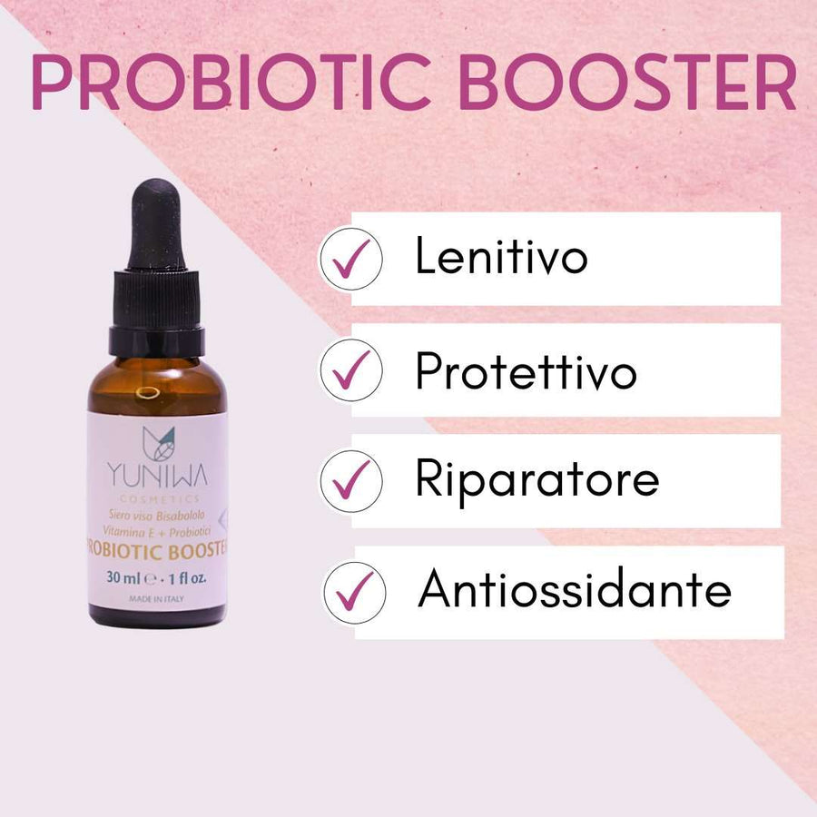 Probiotic Booster - Siero viso per pelli stressate - Yuniwa Cosmetics