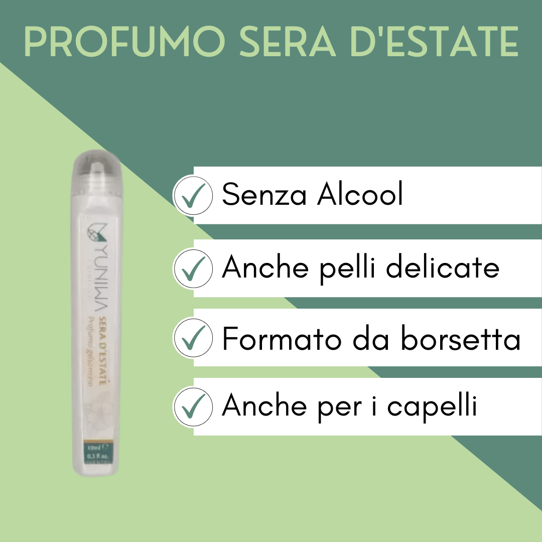 Profumo naturale- Sera d'Estate - Yuniwa Cosmetics