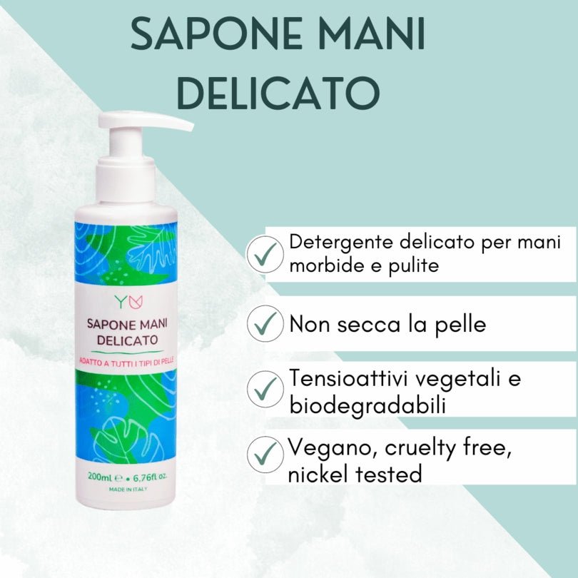 Sapone Mani Delicato - Yuniwa Cosmetics