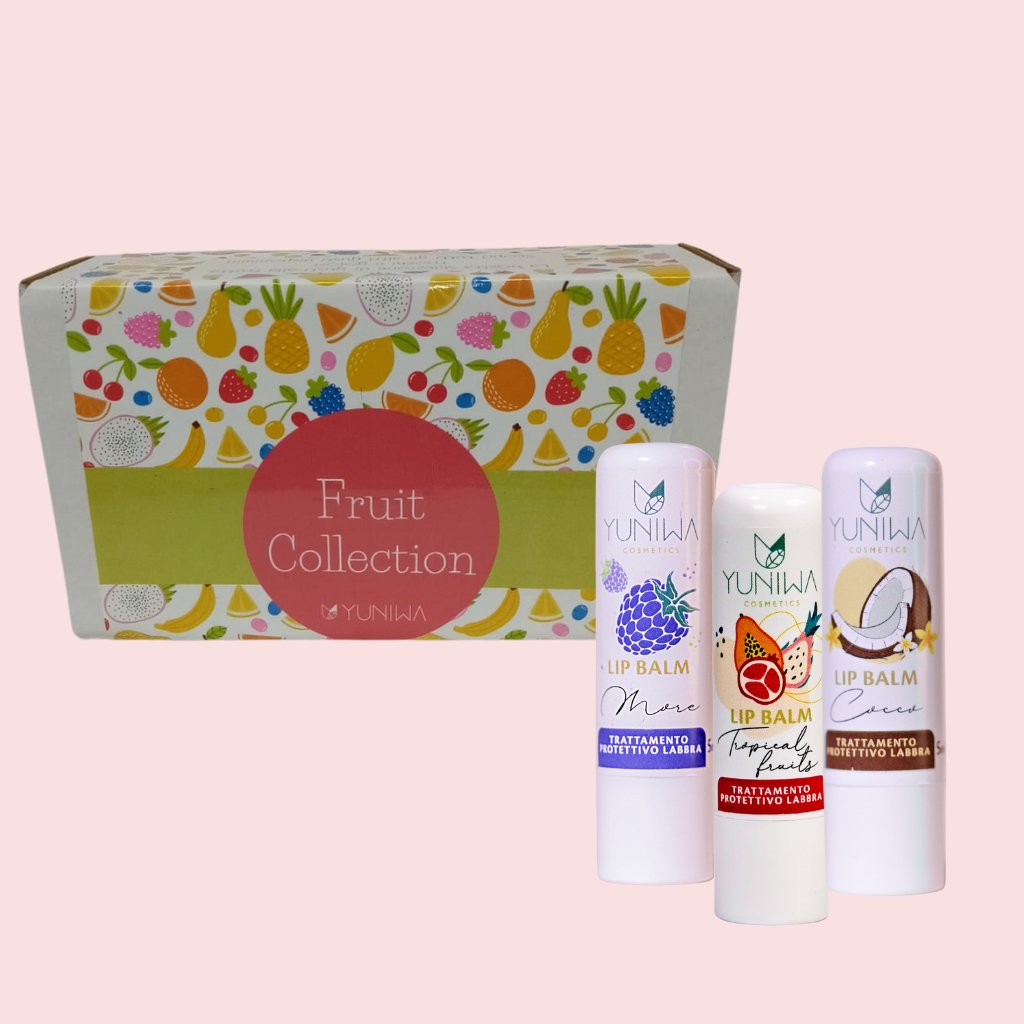 Set Lipbalm - Fruit Collection - Yuniwa Cosmetics