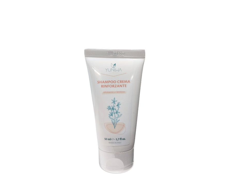 Shampoo Crema Rinforzante - Travel Size 50 ml - Yuniwa Cosmetics