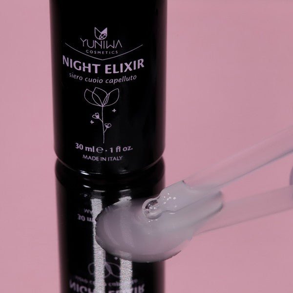 Siero Cuoio Capelluto Anticaduta - Night Elixir - Yuniwa Cosmetics