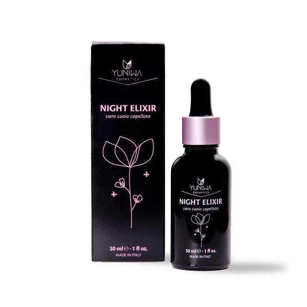 Siero Cuoio Capelluto Anticaduta - Night Elixir - Yuniwa Cosmetics