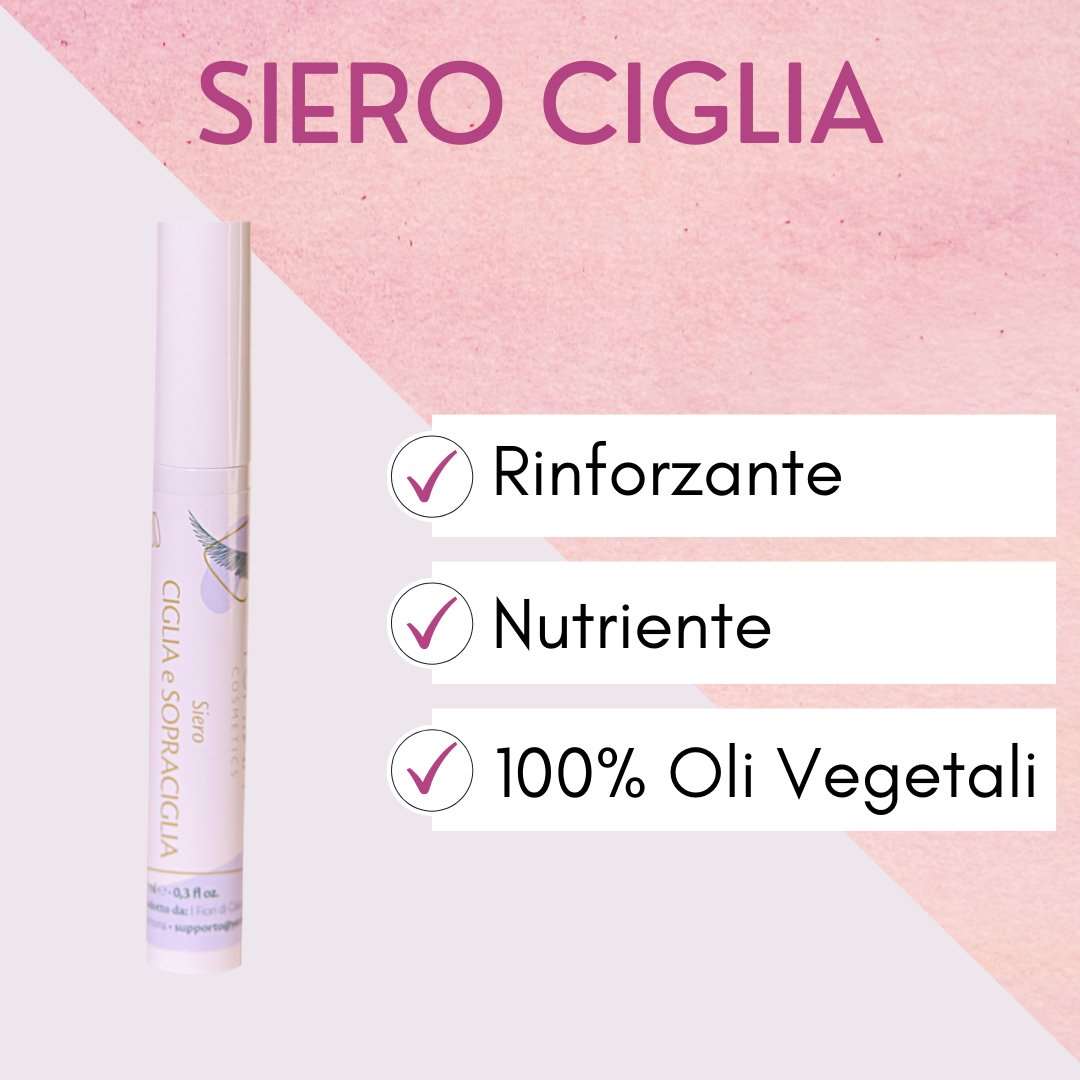 Siero Rinforzante per Ciglia e Sopracciglia - Yuniwa Cosmetics